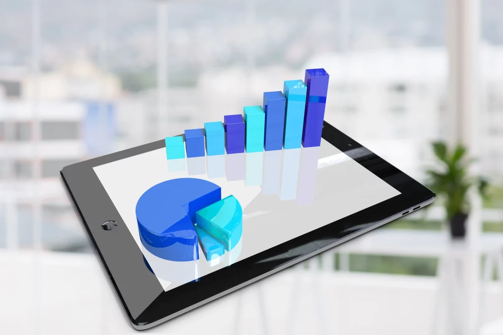 graph showing higher conversion rate