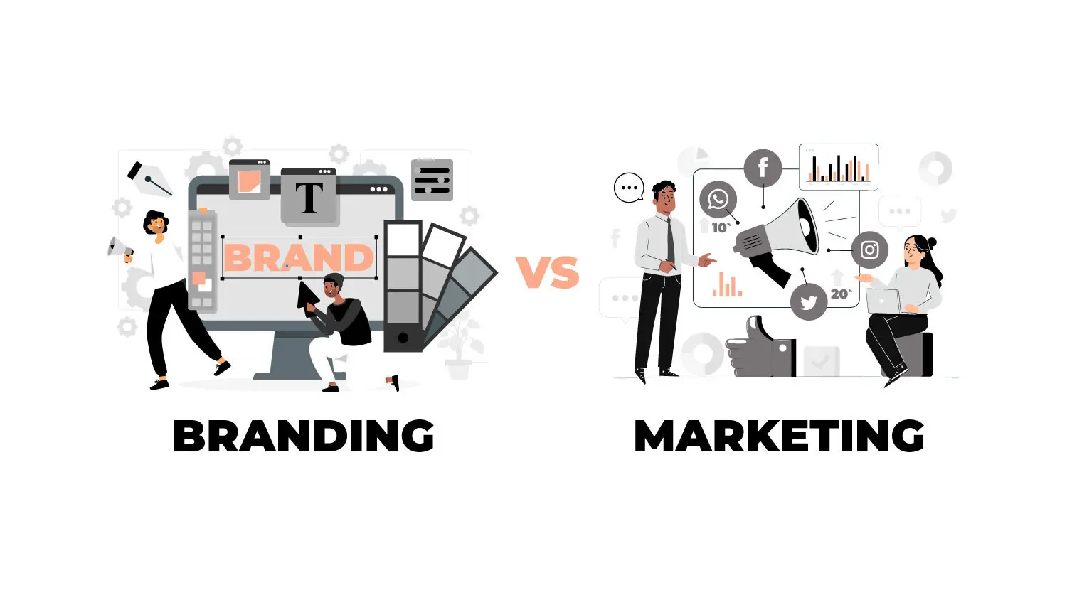 What’s the Key Difference Between Branding and Marketing?