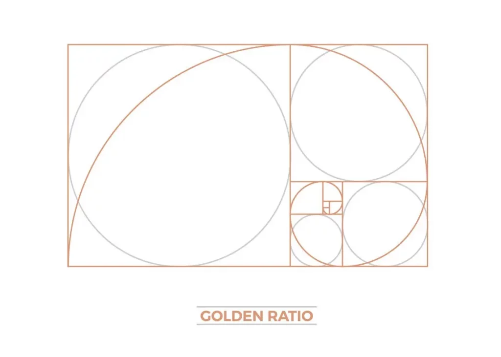 Pixtar's logo in Golden Ratio